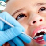 Child receiving tooth pain relief at Dental Park Ghaziabad through expert pulpotomy treatment