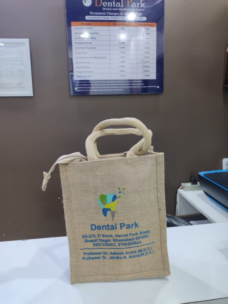 Best Dental Clinic in Ghaziabad | Dental Park Beat Plastic Pollution | Dental Park initiative to help patients avoid plastic