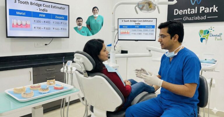 3 Tooth Bridge Cost in India